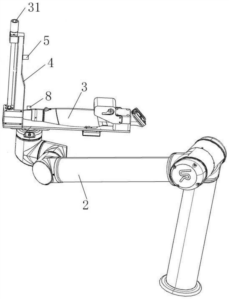 Multi-machine cooperative control system based on UR robot