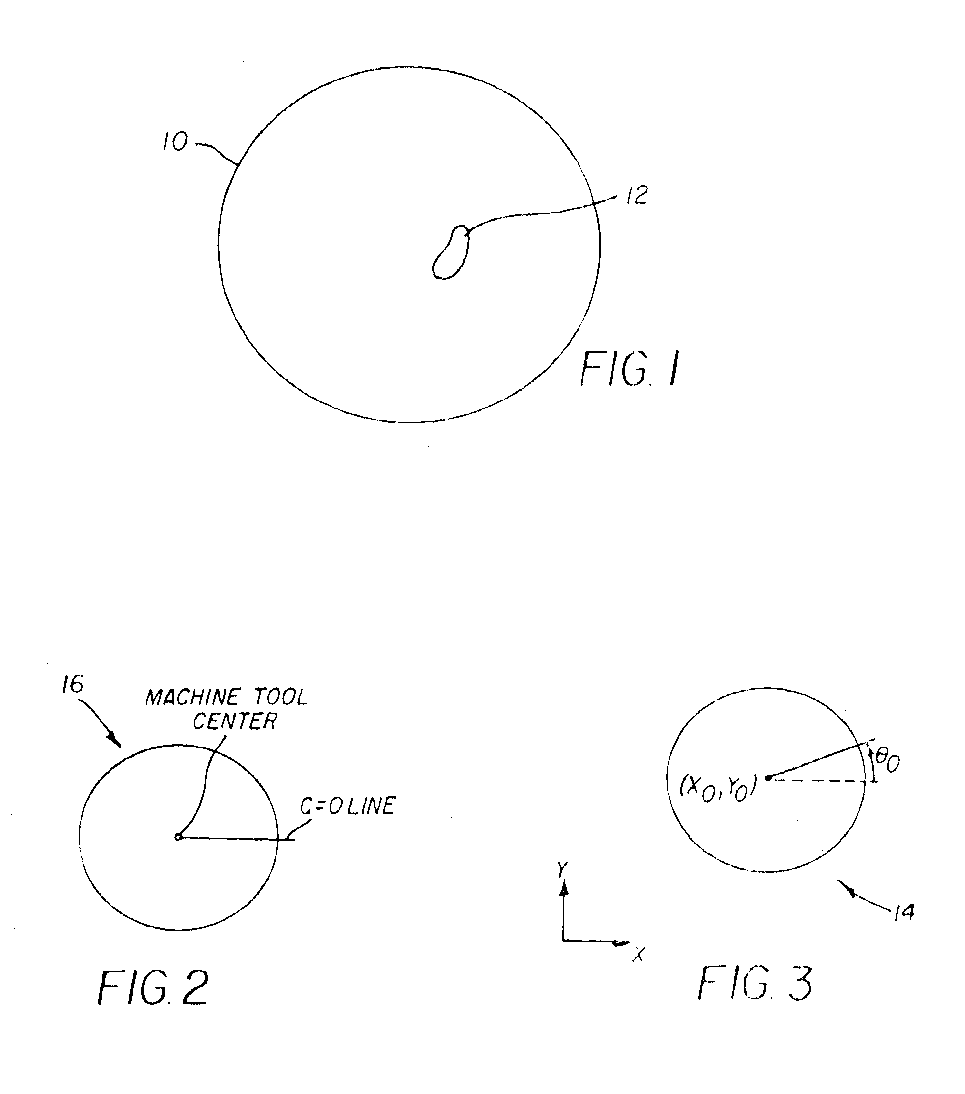 Method for machine tool and profilometer coordinate registration