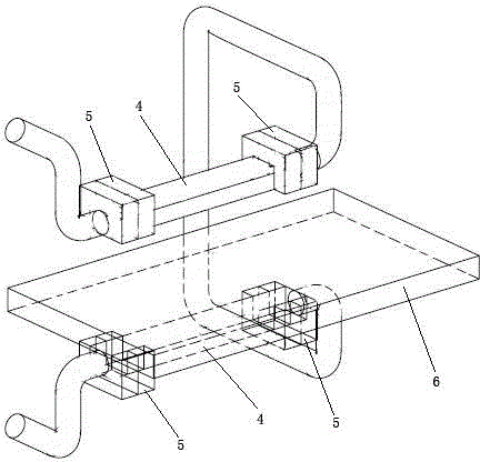 Method for conducting partial heat treatment on martensitic precipitated hardening stainless steel after repair welding