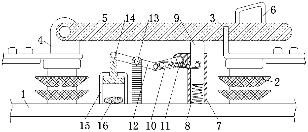 Knife gate for power system with pressurization prompt