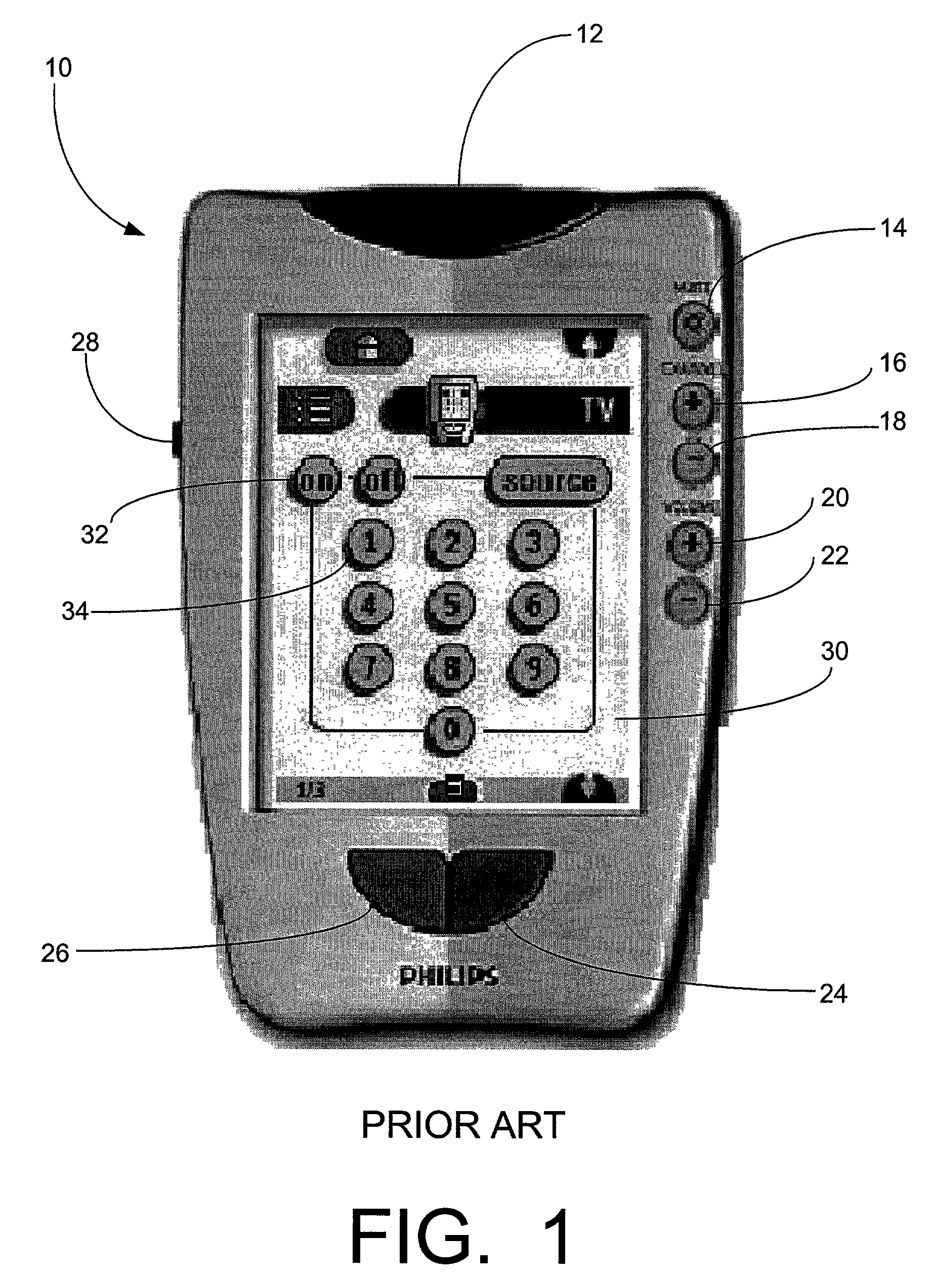 Graphic user interface having touch detectability