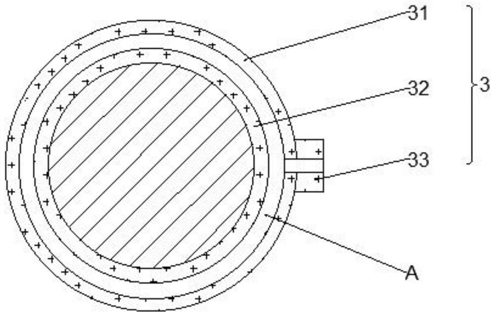 A liquid-cooled pure electric vehicle lithium battery thermal management device