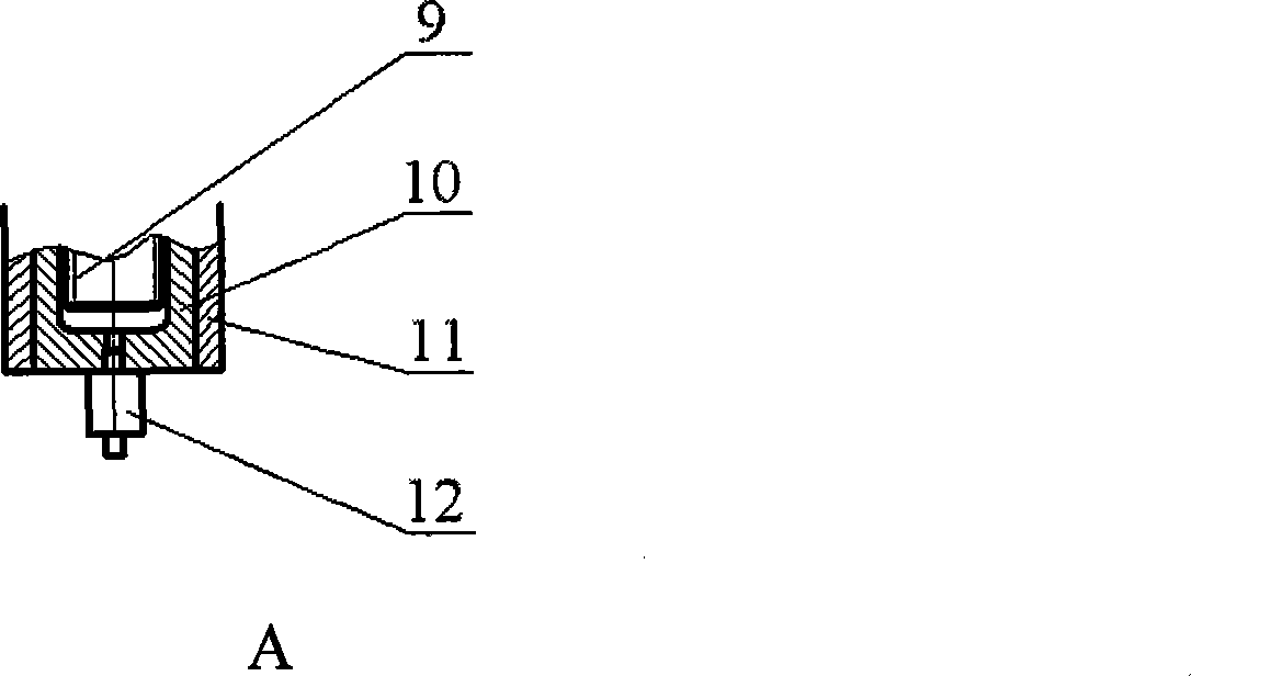 Calibration apparatus for six-dimension heavy force sensor