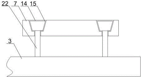 Front frame positioner