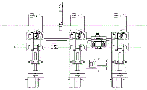 High-voltage line inspection robot with wheel mechanisms