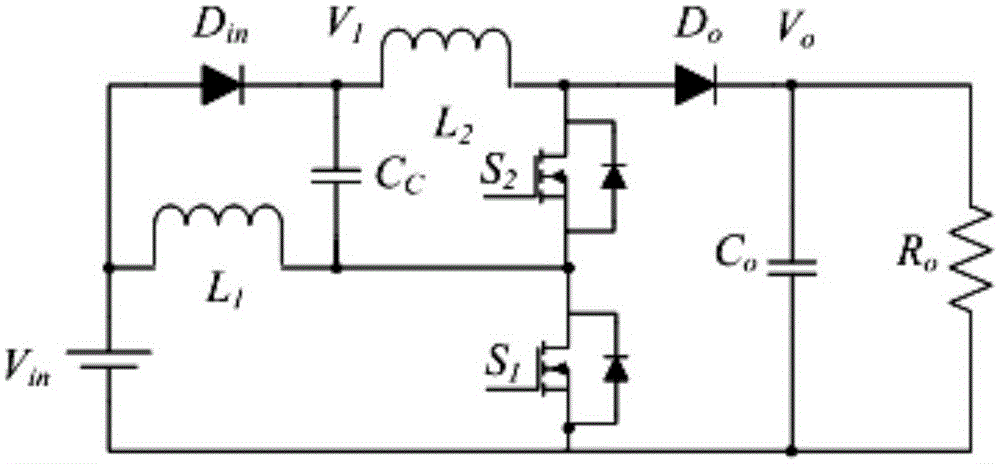 Zero-voltage switching quasi-resonance high-gain DC boost converter