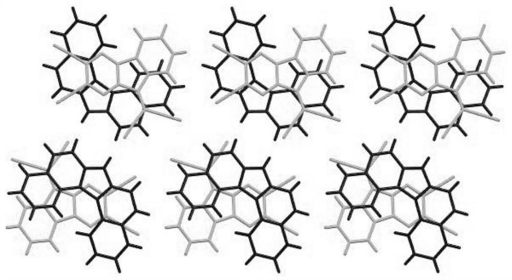 Organic piezoelectric composite material and preparation and application thereof