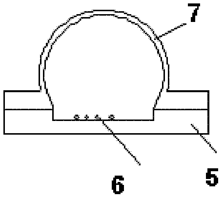 Integrated system on ultrasonic transducer sheet with MEMS (Micro-Electromechanical Systems) glass sphere and preparation method thereof