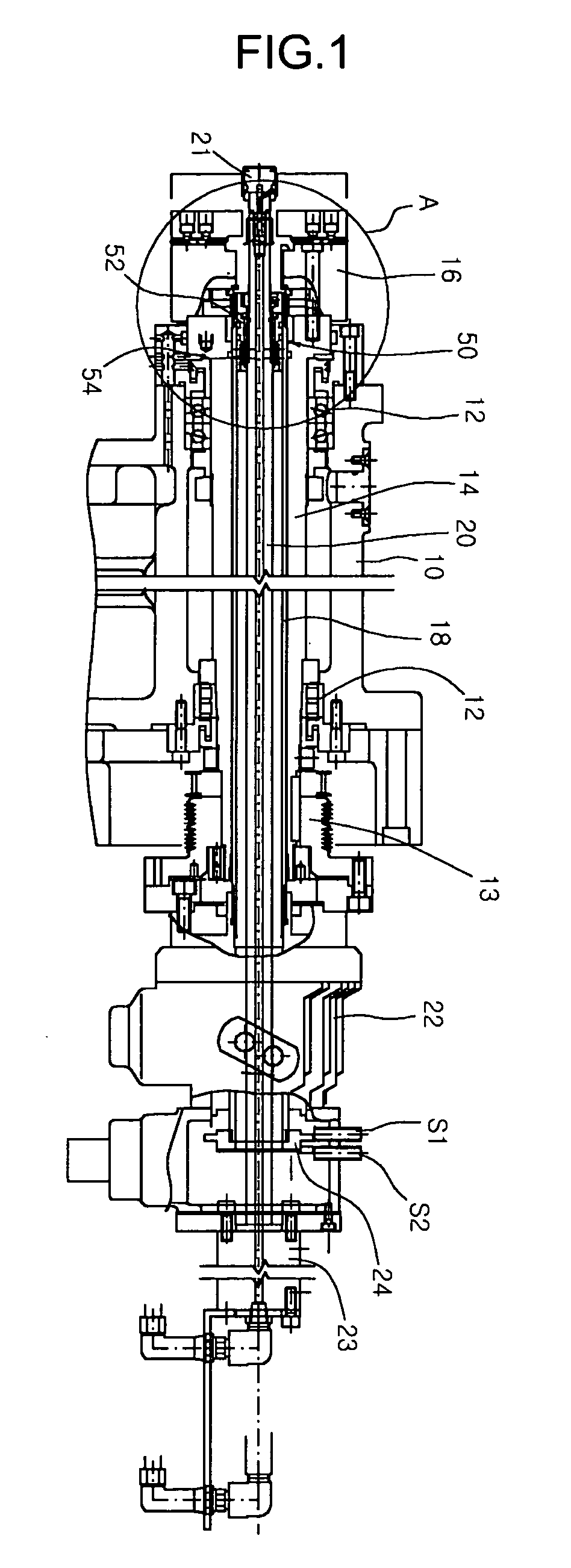 Workpiece ejecting device for a machine tool