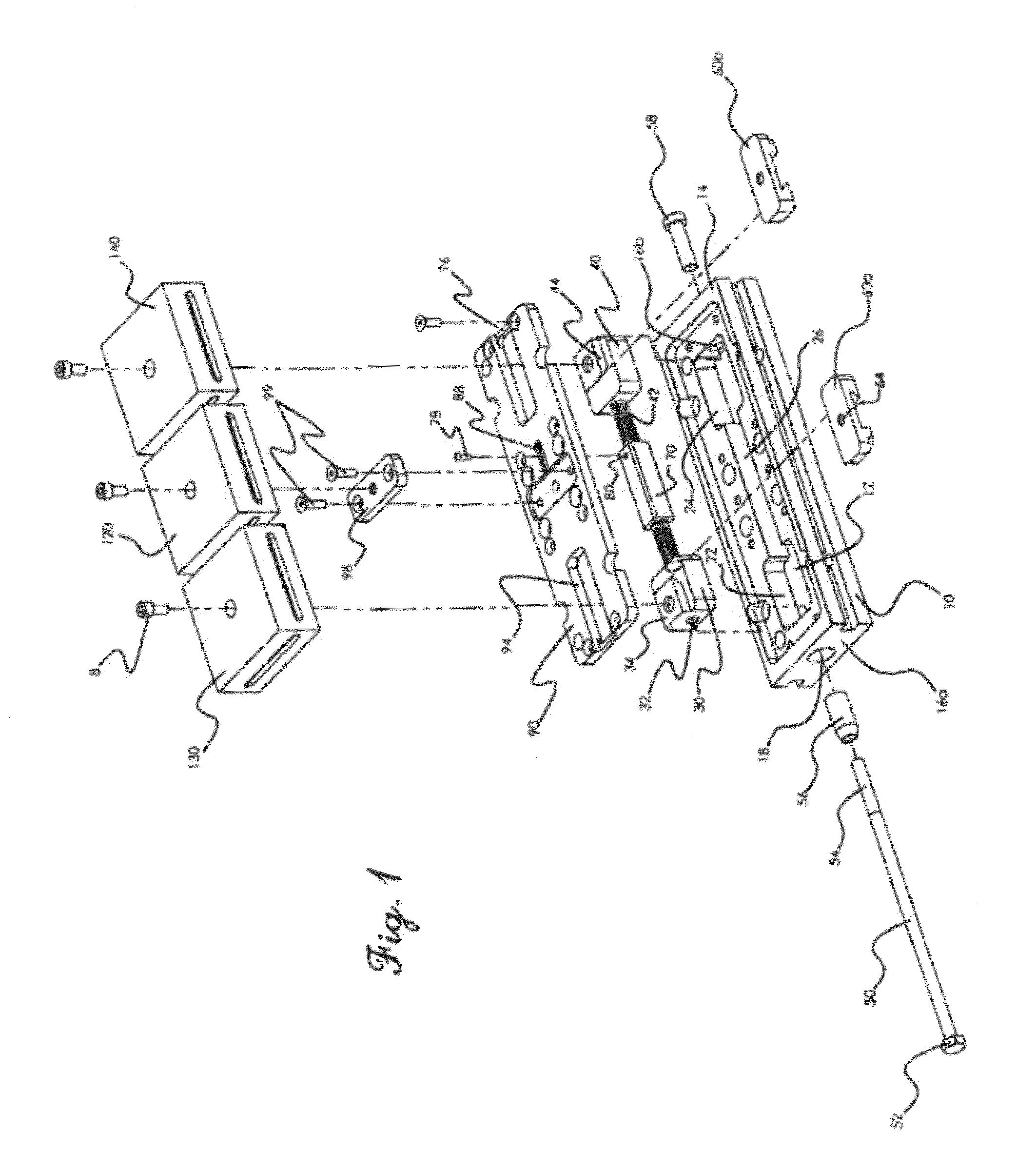 High-density fixture vise