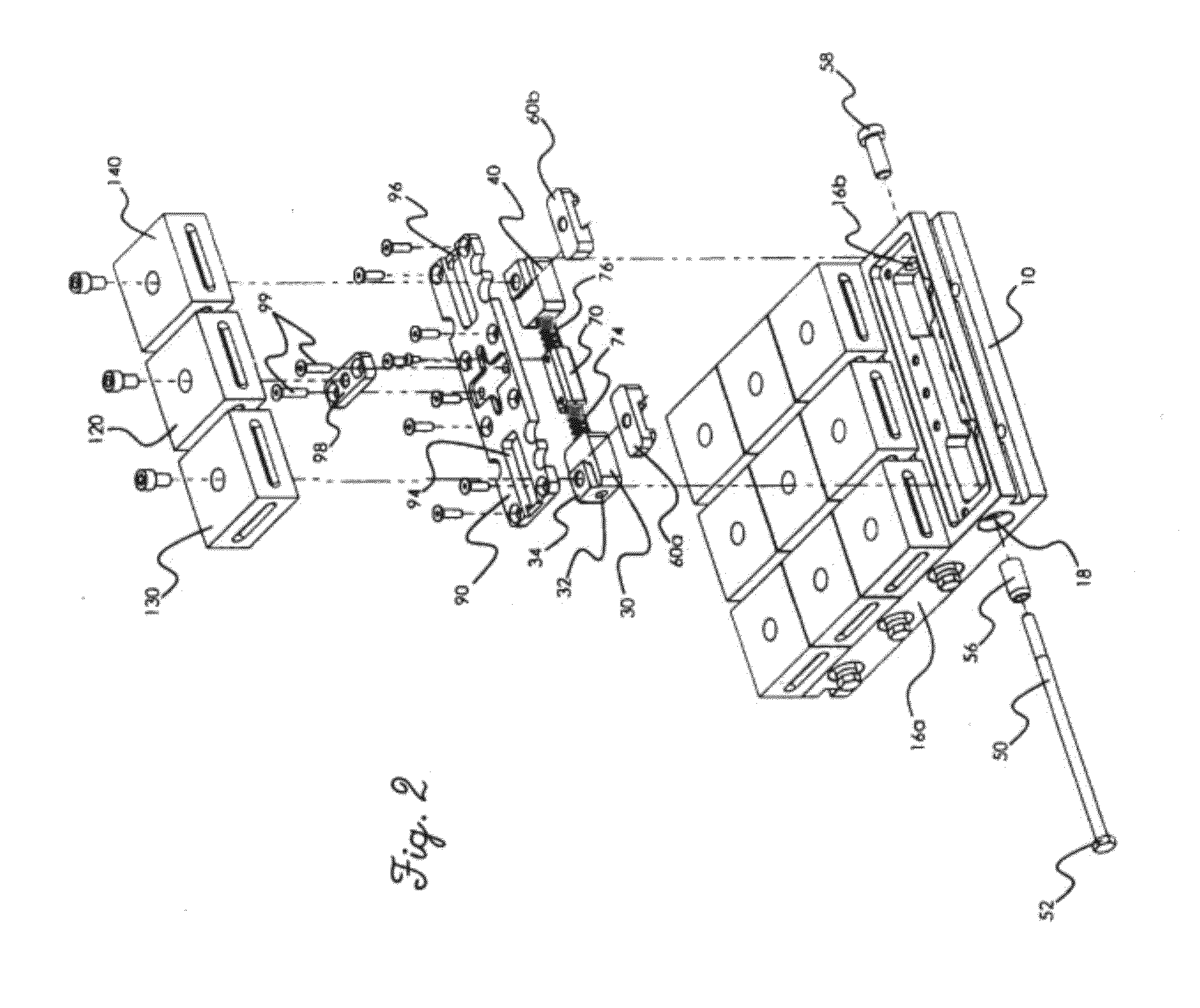 High-density fixture vise