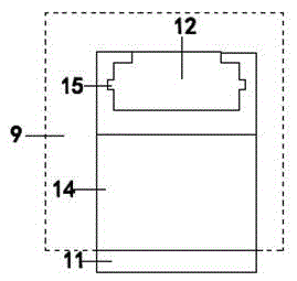 Hook type emergency escape bag