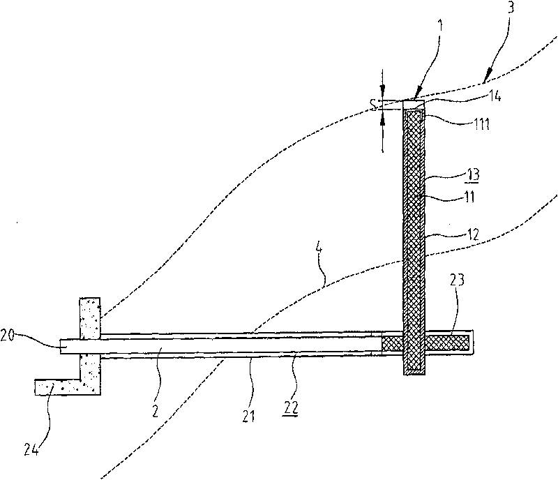 Three-dimensional space water drainage method and structure of gravitational field