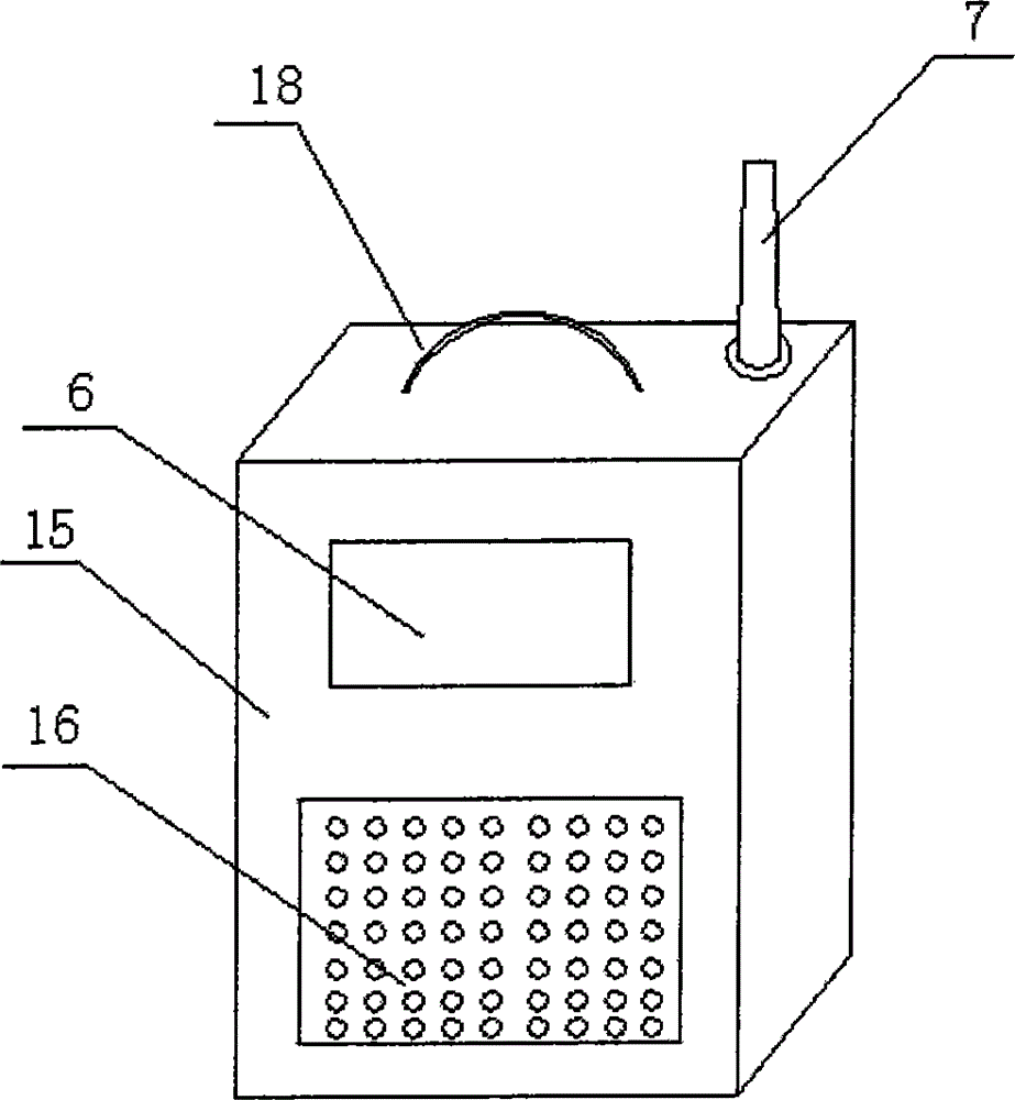 Urban environment data dynamic monitoring and real-time marking electronic map system and use method