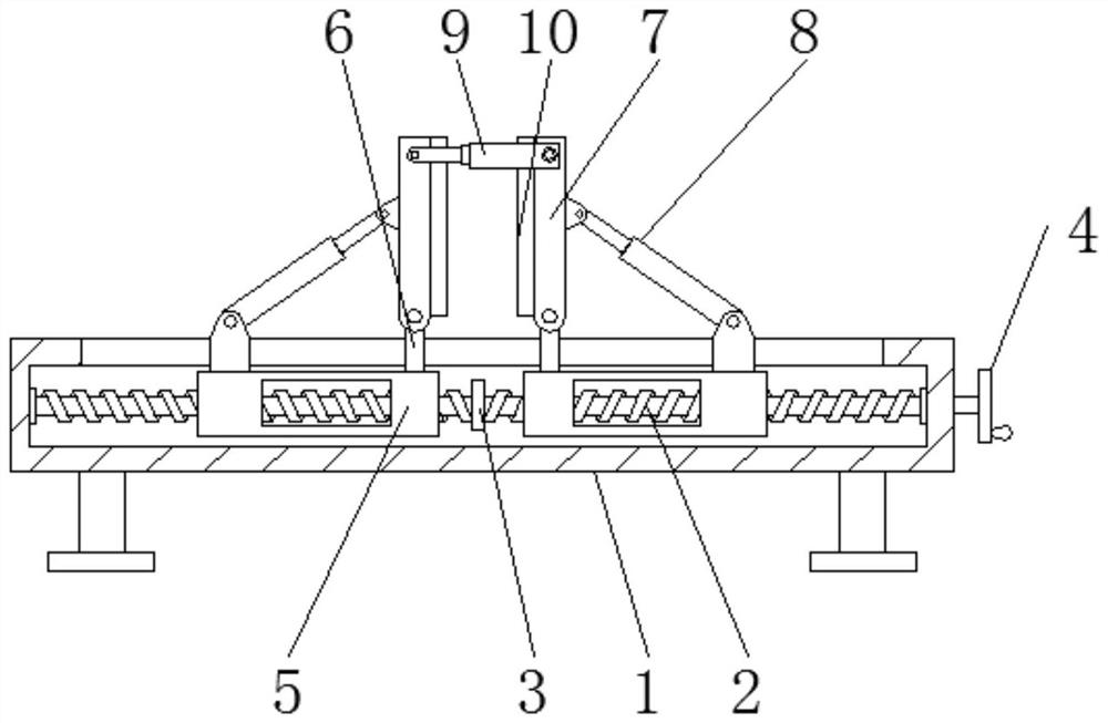 A kind of grinding device for optical fiber lens with adjustable radian