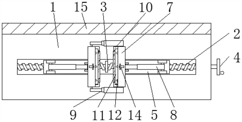 A kind of grinding device for optical fiber lens with adjustable radian