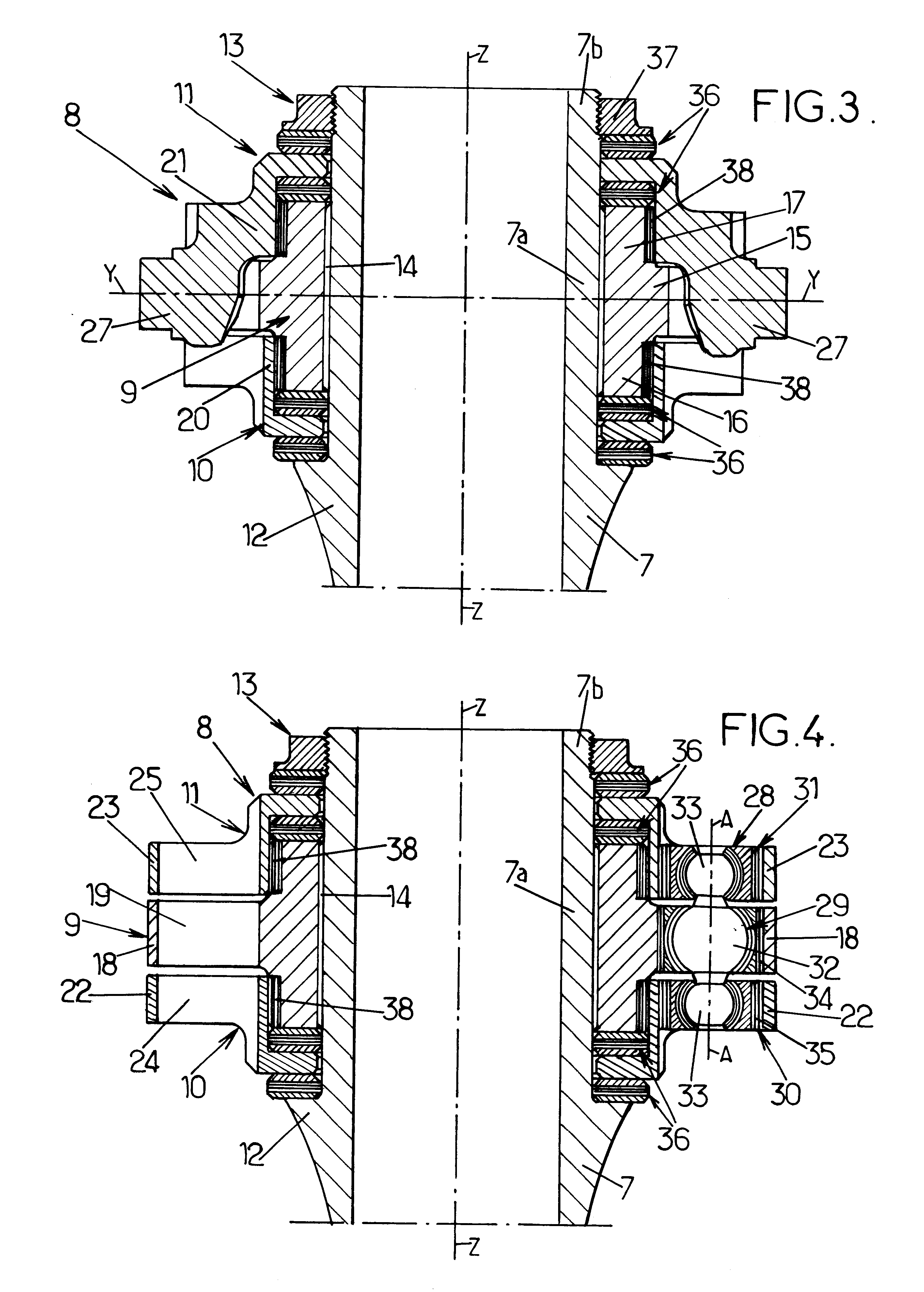 Constant velocity drive rotary-wing aircraft rotor with torque splitting differential