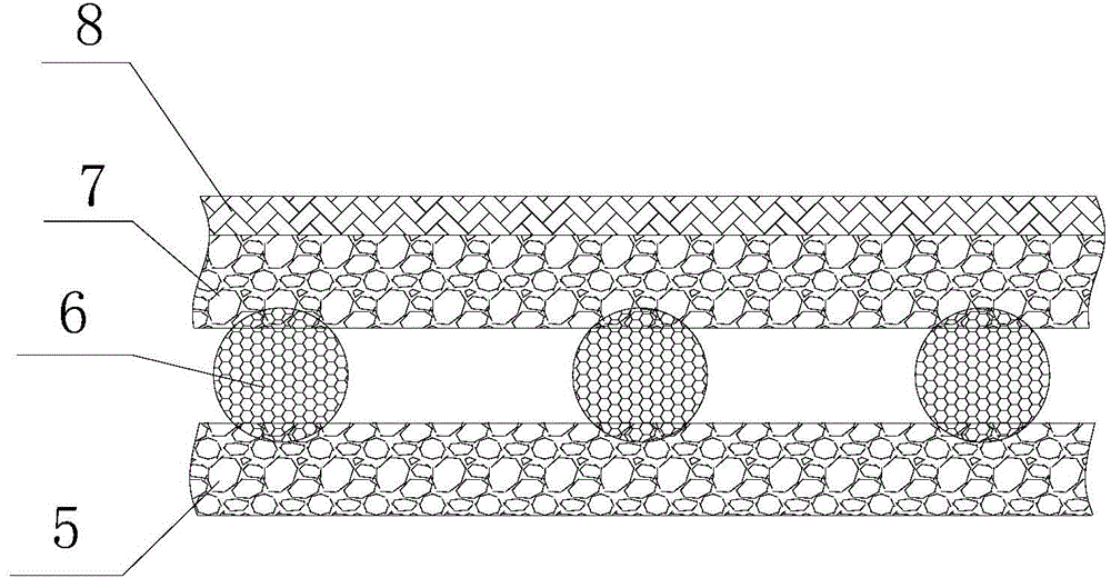 Pulley type air pipe system for central air-conditioner