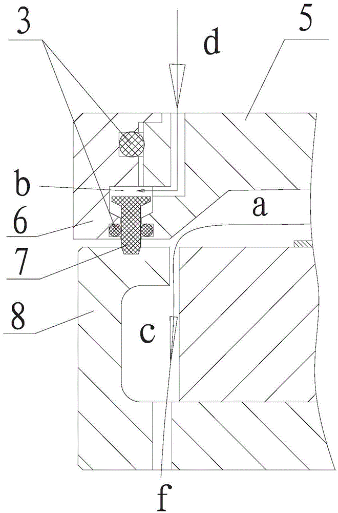 Automatic regulating apparatus of hot disc processing closed chamber