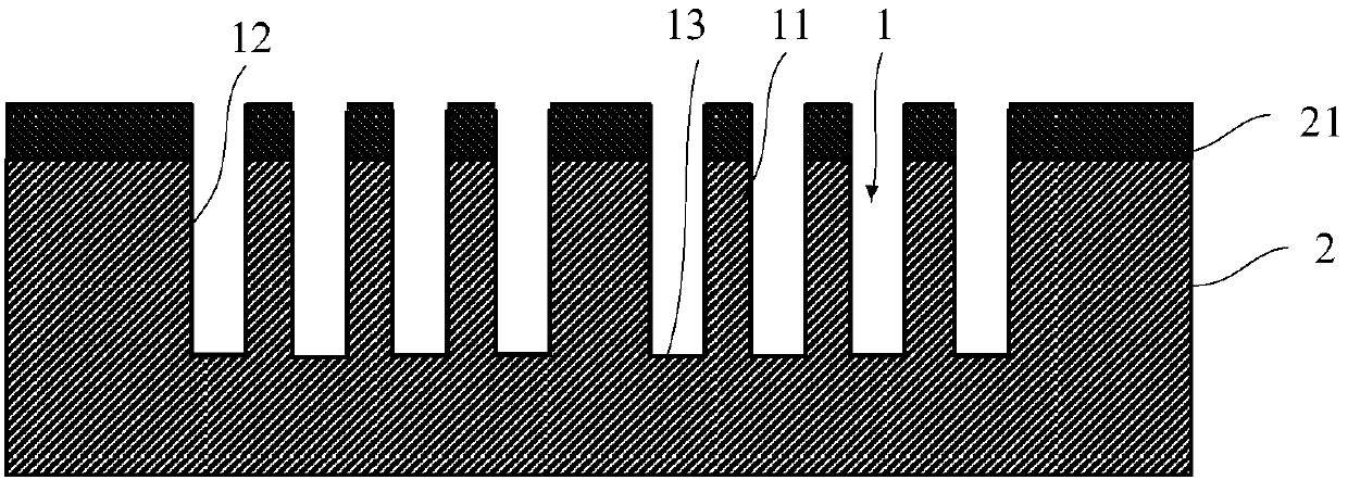 Silicon-based micro gas chromatography column and preparation method thereof