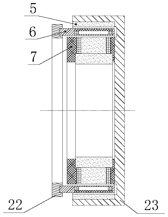 Sensor for three-floated gyroscope and stator preparation process thereof