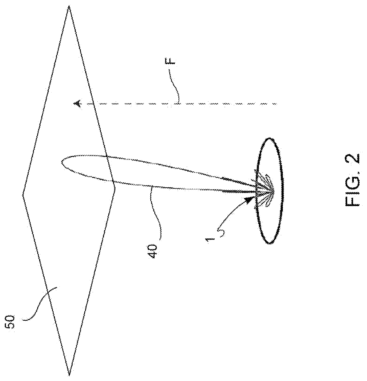 Acoustic system for detecting and locating low intensity and low frequency sound sources and related locating method