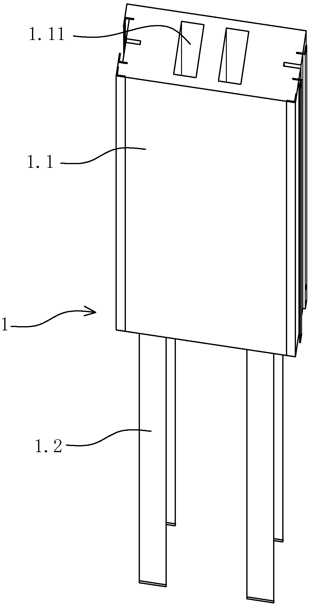 Assembly type short-limb underground continuous wall