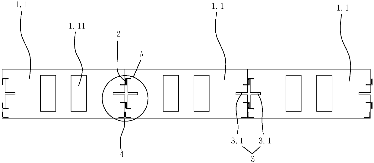 Assembly type short-limb underground continuous wall