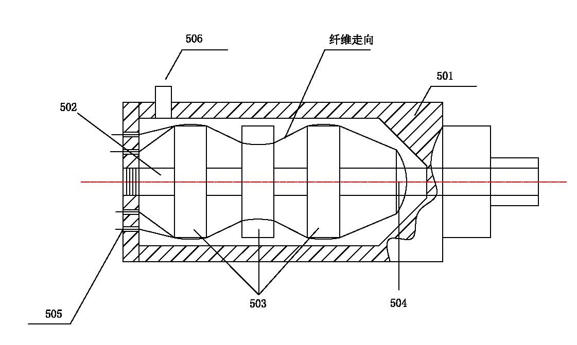 Pultrusion method and equipment for thermoplastic composite material of continuous fiber