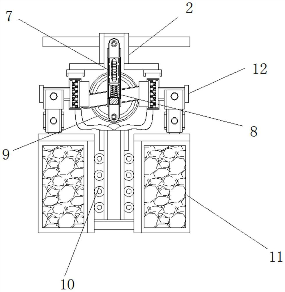 Bandage winding equipment capable of achieving fracture prevention through meshing teeth