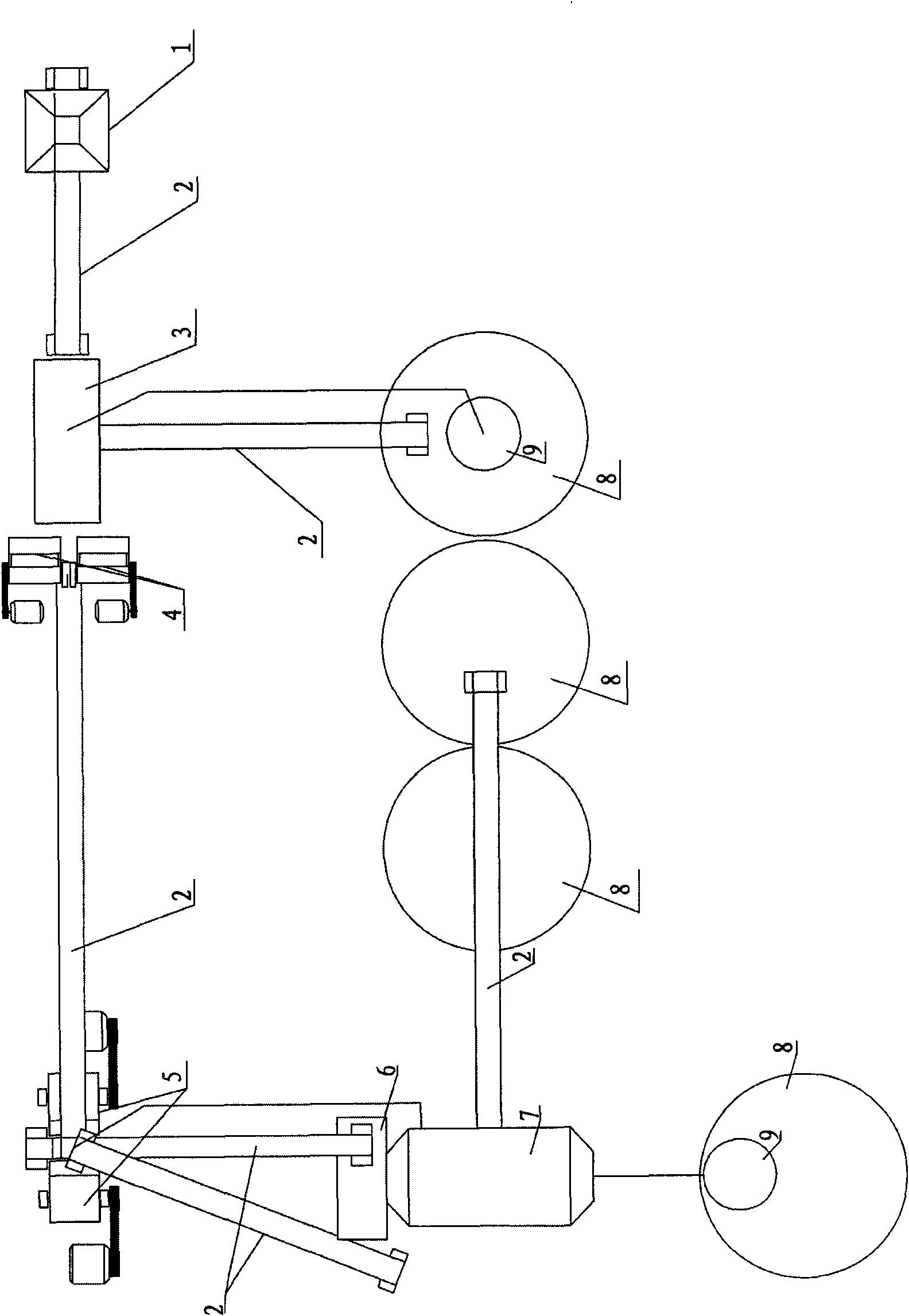 Dry method mechanism building aggregate grading method and device