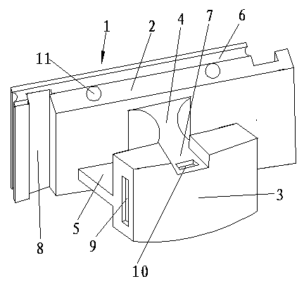 Building block for water conveyance canal