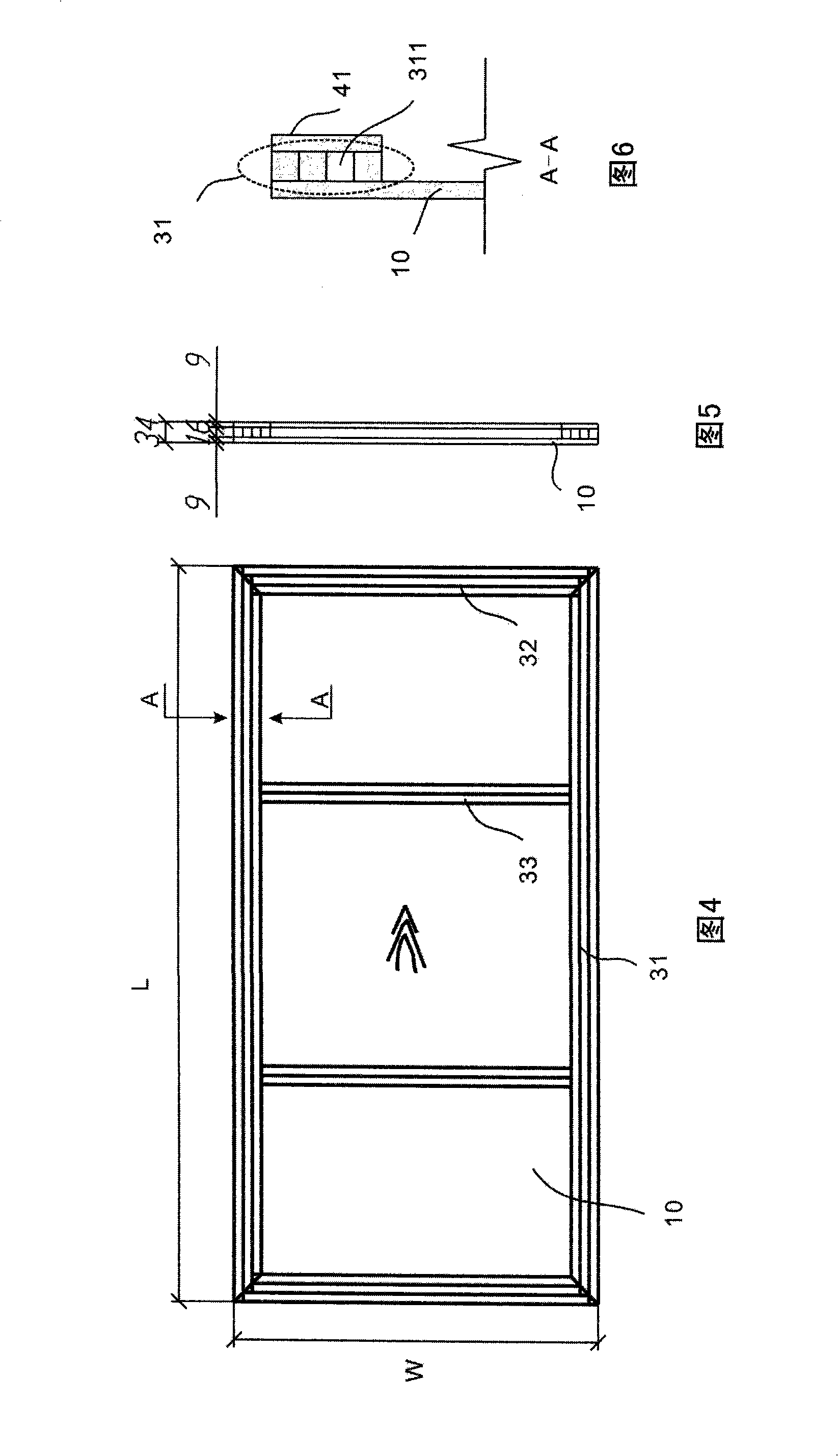 Anti-deforming stress-balancing method for furniture table-board