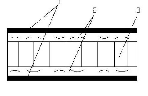 Novel laminated wood and manufacturing method thereof