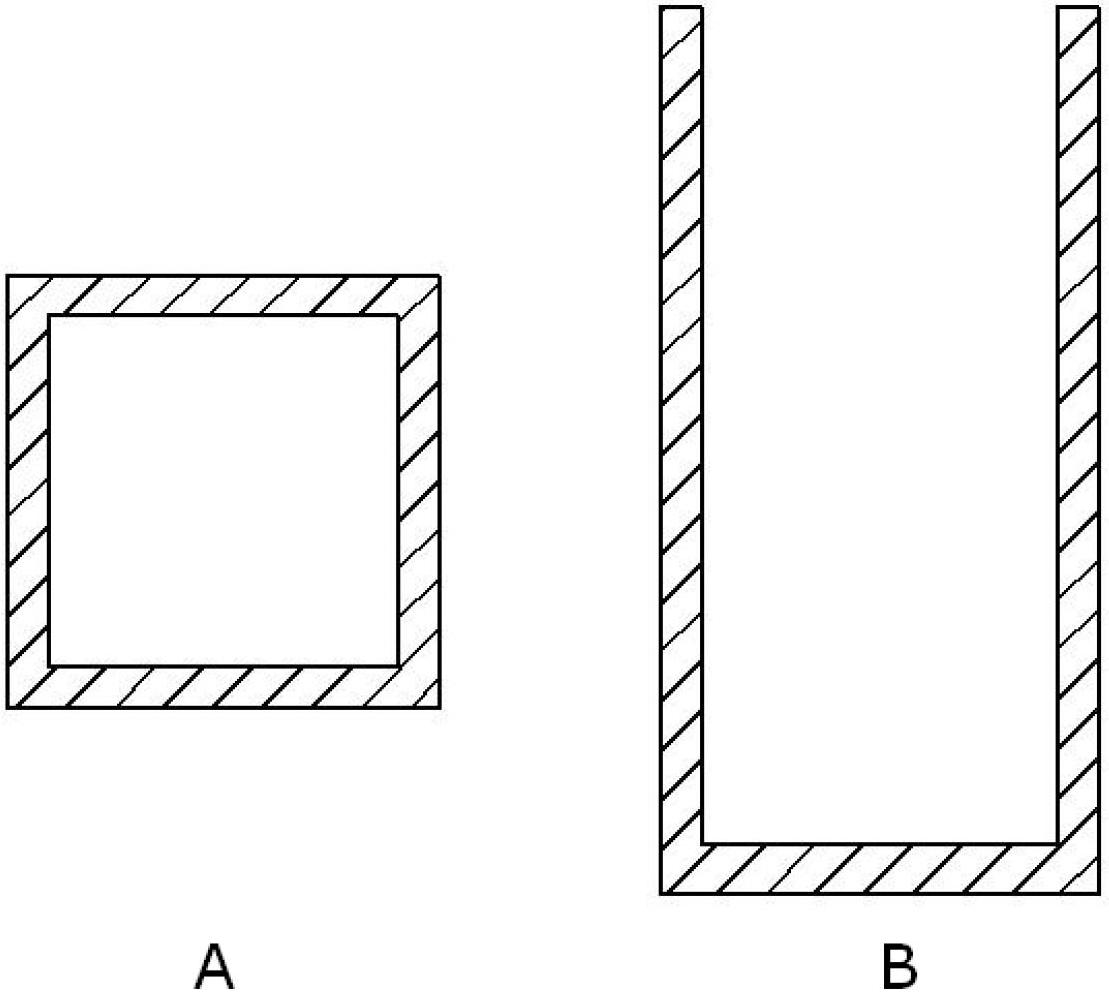 Glass biochemical cup and preparation method thereof