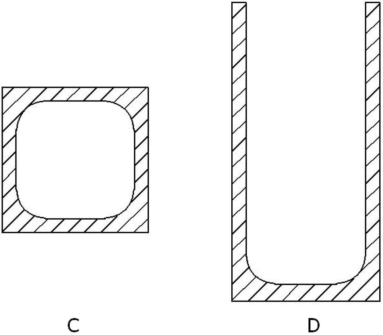 Glass biochemical cup and preparation method thereof