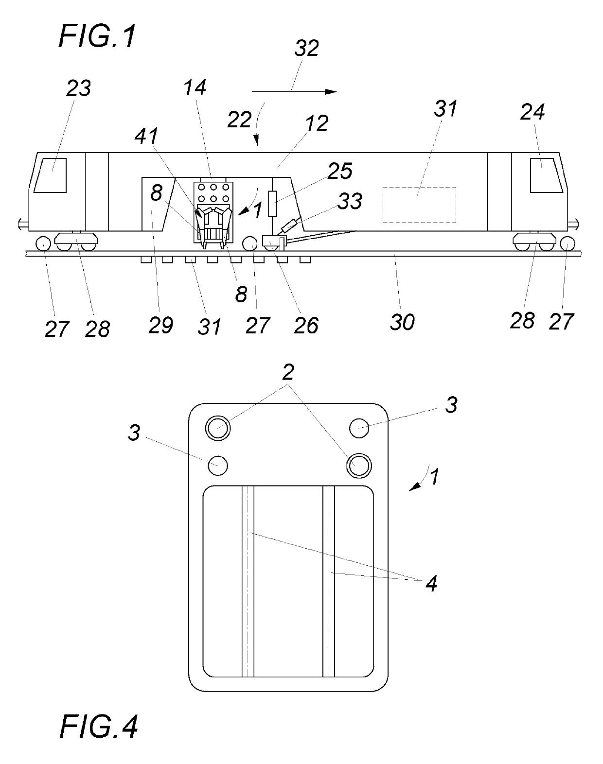 Tamping machine for compacting the ballast bed of a track