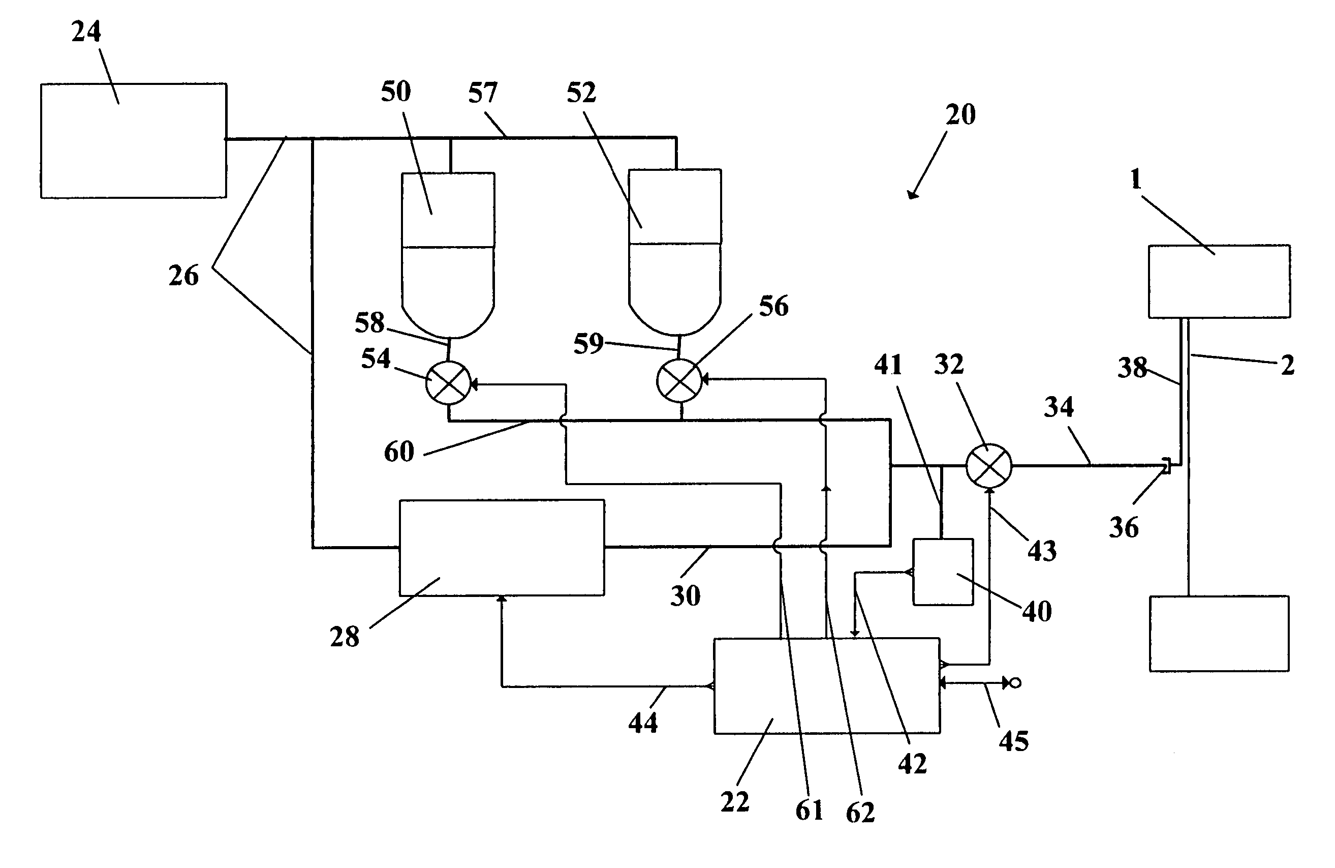 Device and method for dealing with phenomena of loss of pressure and running flat with vehicle tires