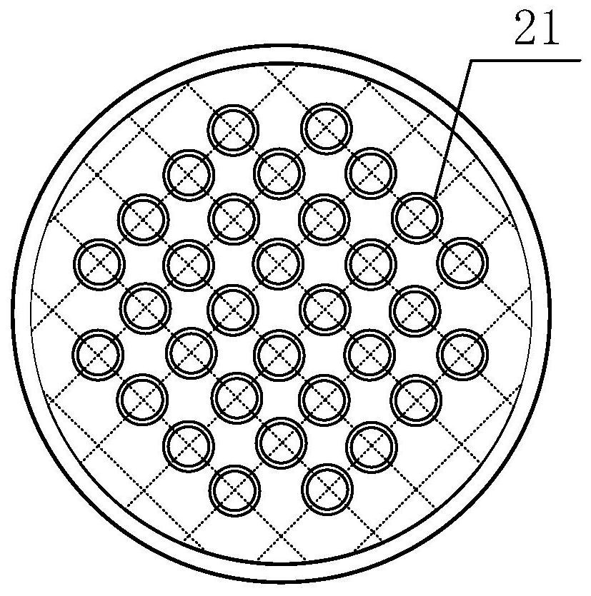 Selective absorption-compression composite heat pump circulating device and method based on chemical reaction