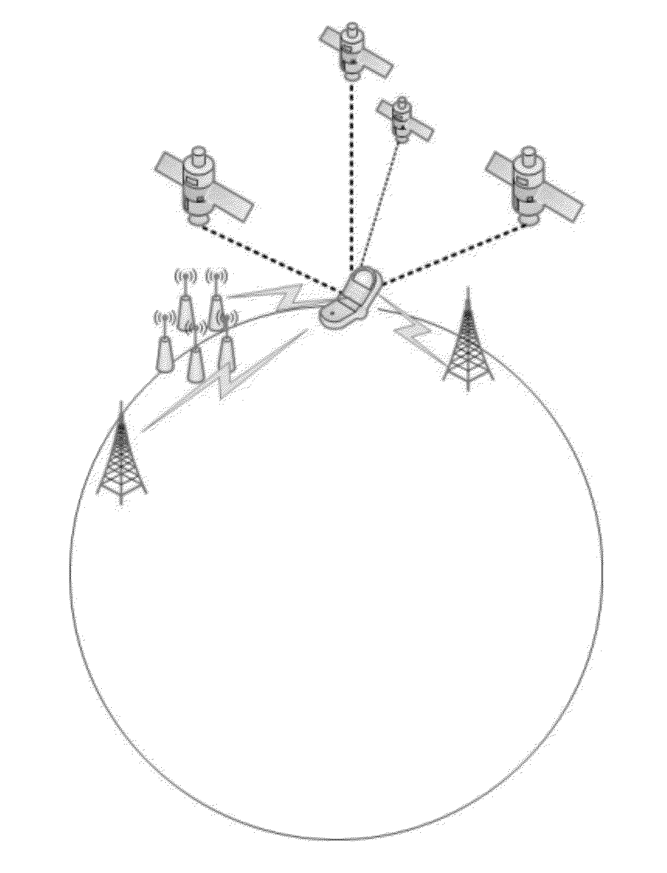 Method of and system for increasing the reliability and accuracy of location estimation in a hybrid positioning system