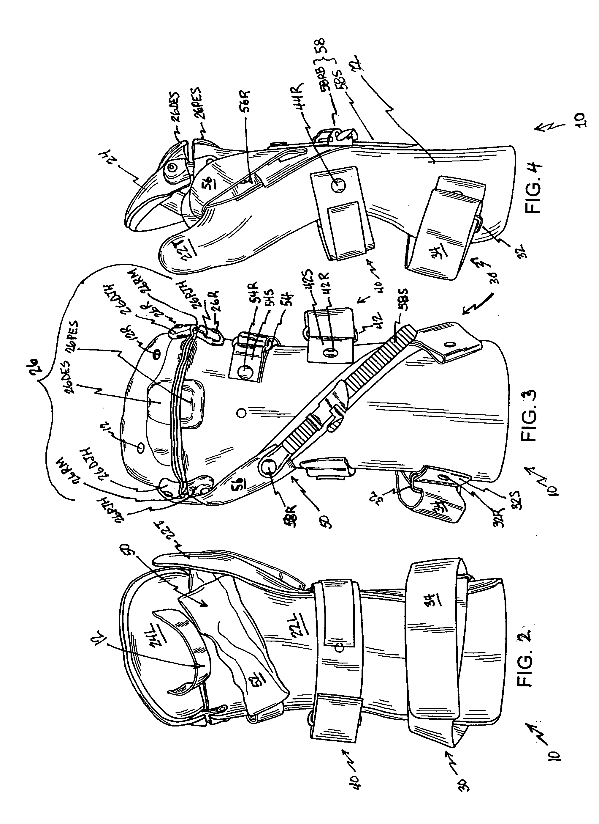 Forelimb brace device