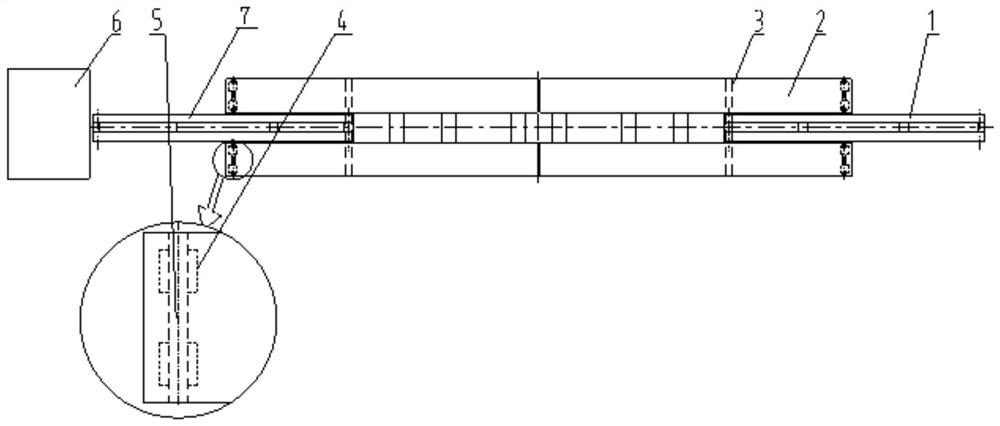 A modular bridge erecting mechanism