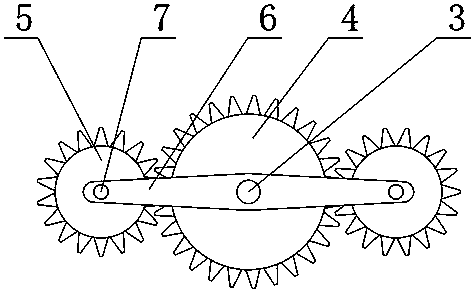 Pig feed cutting device