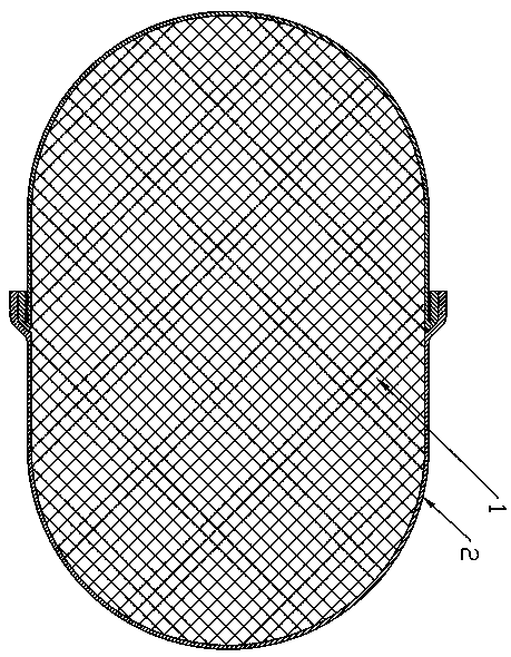 Bubble floating ball and manufacturing process thereof