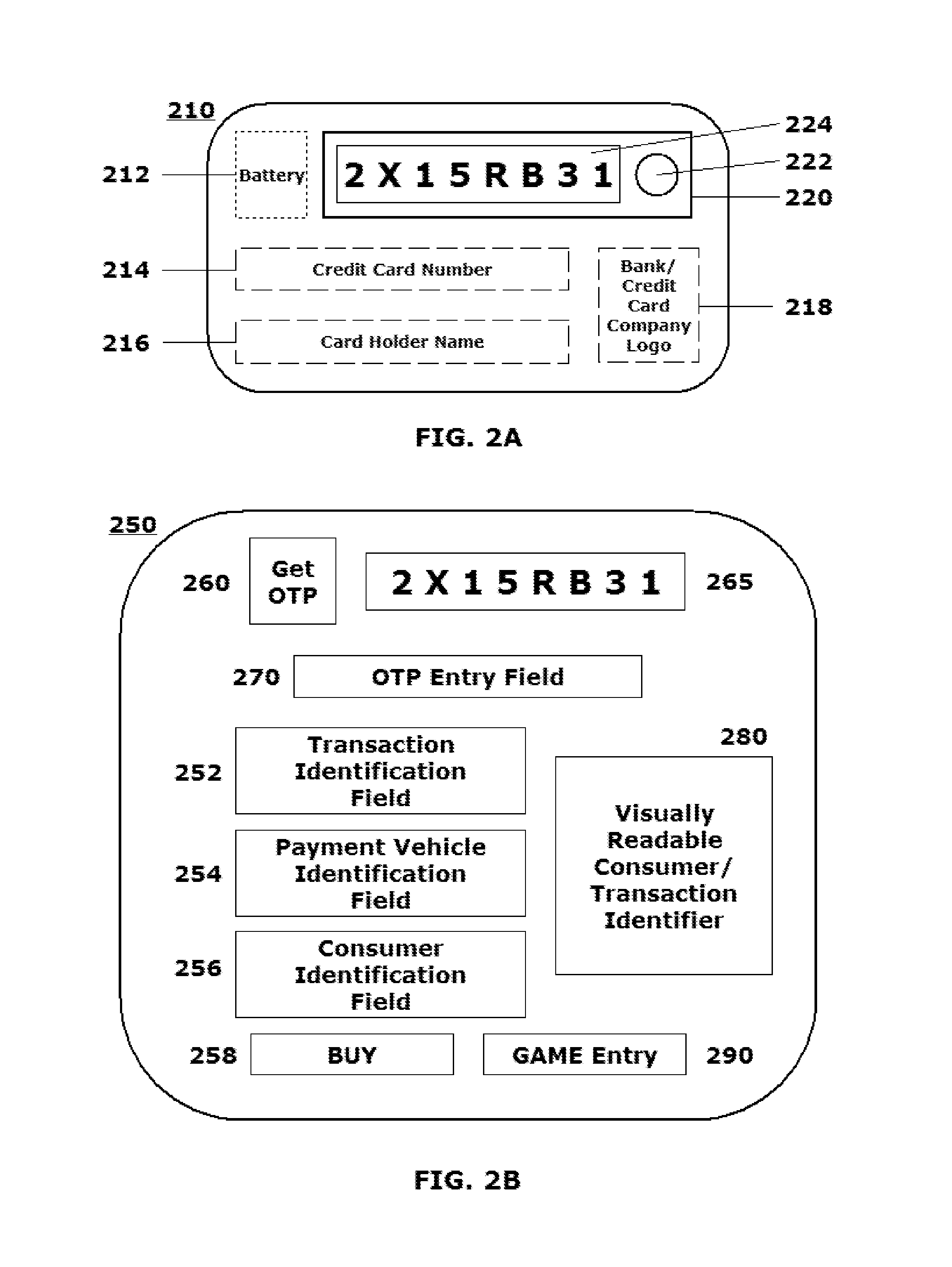 Gamified and/or reactive consumer incentives for mass adoption of credit, charge and/or debit cards, and access tokens, using one time password (OTP) authentication