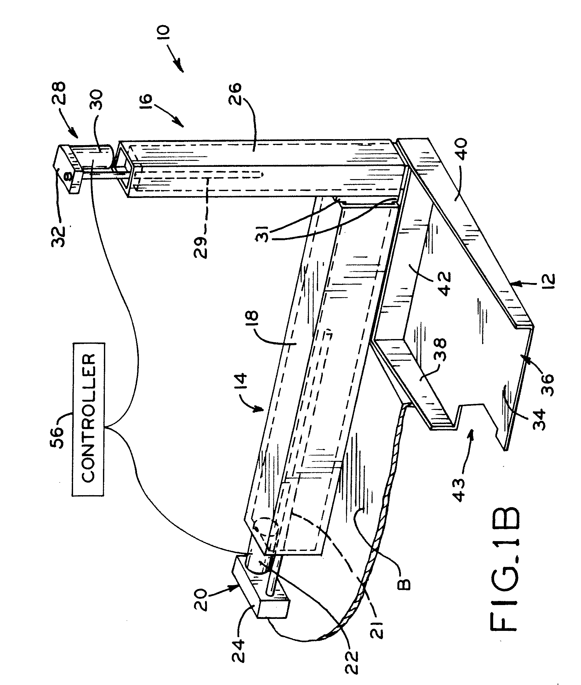 Vehicle wheelchair lift