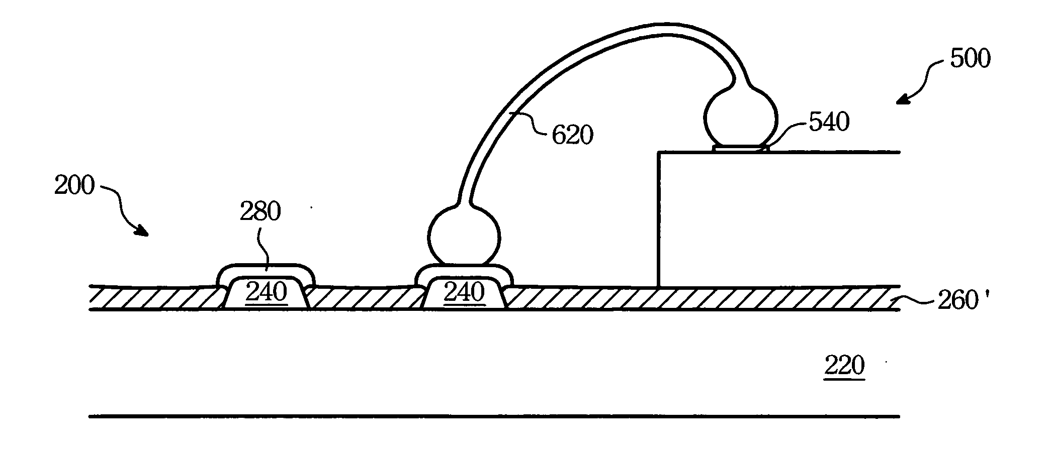 Fine-pitch packaging substrate and a method of forming the same