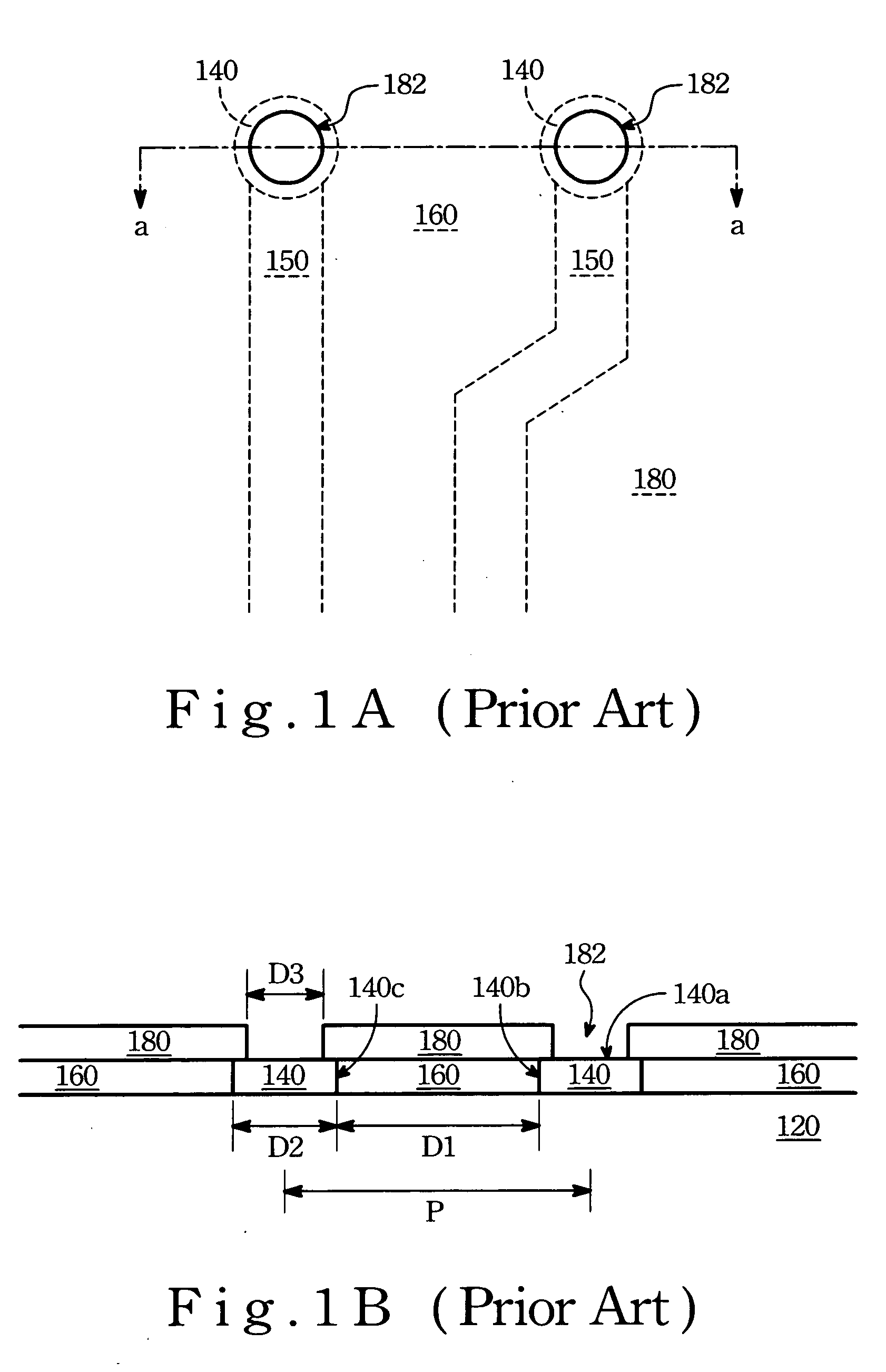 Fine-pitch packaging substrate and a method of forming the same