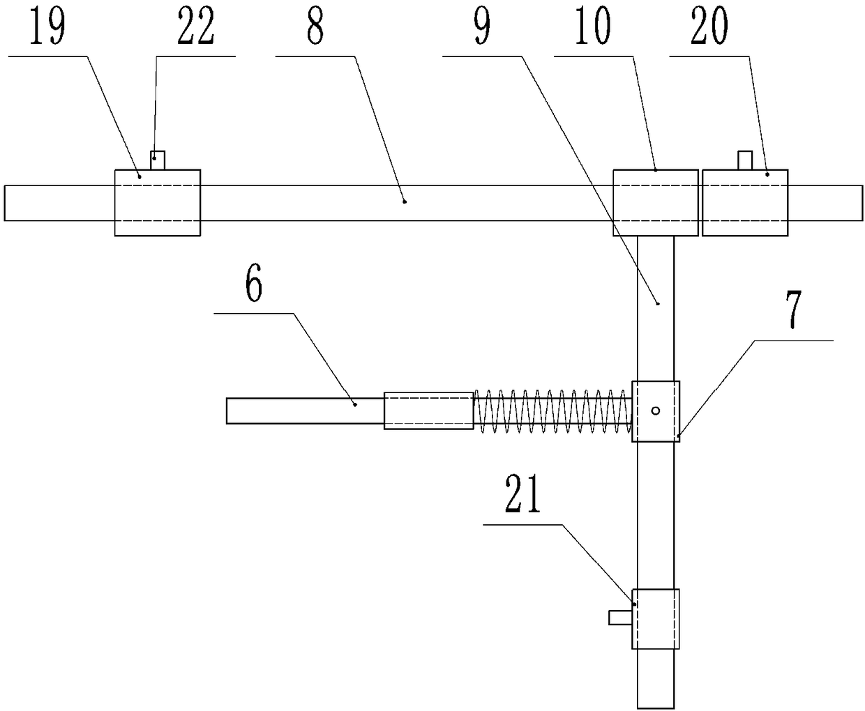 Wood board cutting device