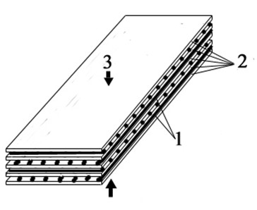 Carbon-core silicon carbide fibre-reinforced boride ultrahigh-temperature ceramic matrix composite and preparation method thereof